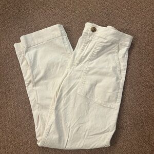 Lou & Grey Beige Wide Leg Pants Brand New